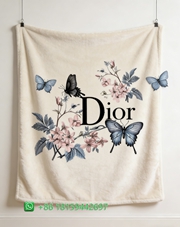 Dior Throw Blankets